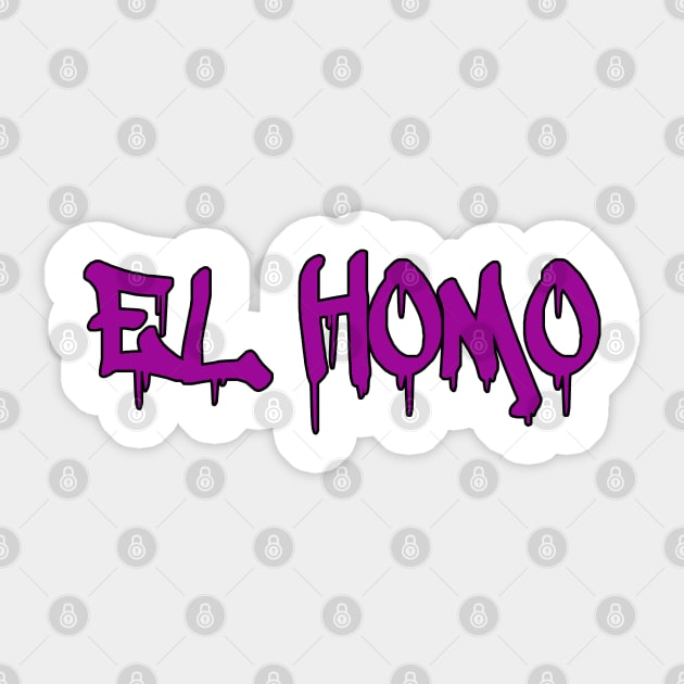 El Homo Sticker by Way of the Road